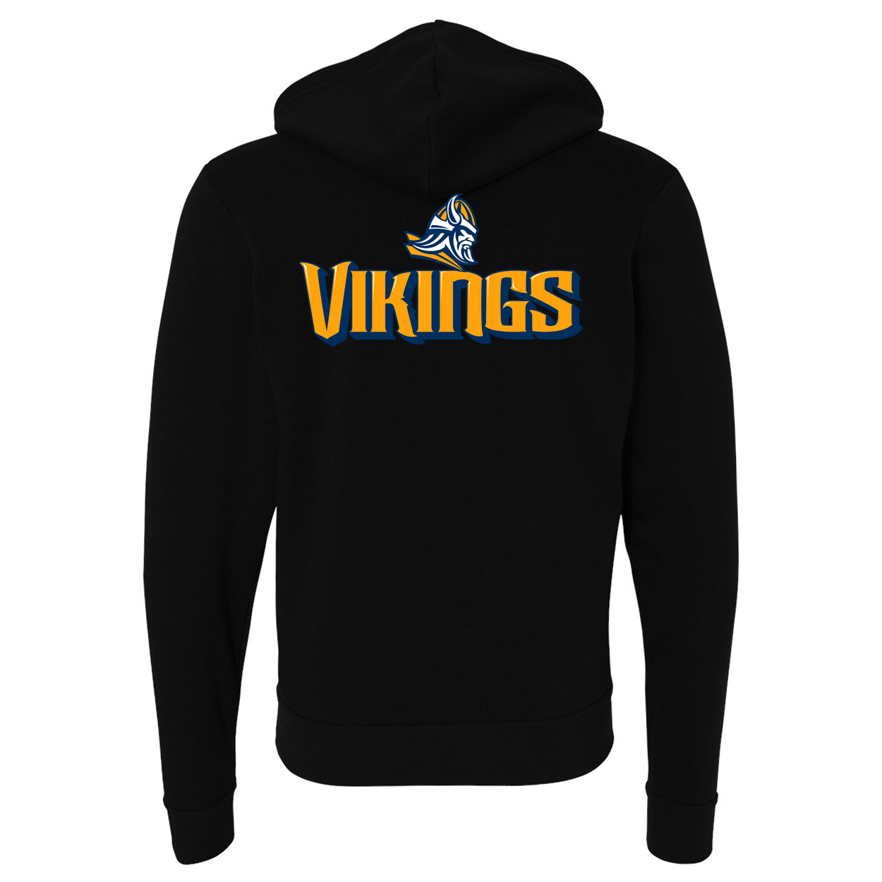 Viking Logo Zip Up Hoodie